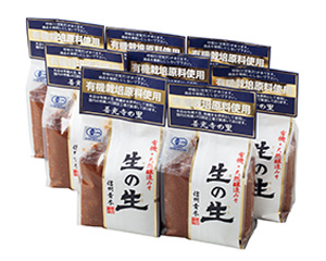 〔マルモ青木味噌〕有機信州味噌　生の生