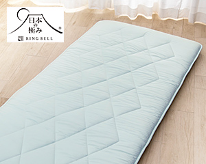 〔日本の極み〕羊毛混固わた入り敷ふとん