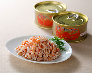 〔マルヤ水産〕紅ずわいがに缶詰セット