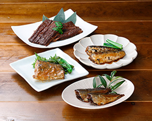 〔京都　御室　佐近〕天然国産煮魚4種セット