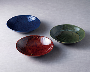 美濃焼　深皿3枚揃