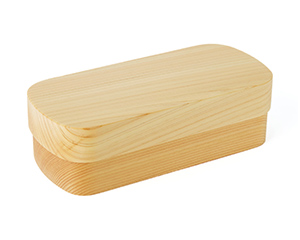 〔角田清兵衛商店〕紀州桧弁当箱 ナチュラル