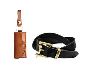 〔栃木レザー〕ベルト＆キーケース