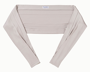 〔PULEBO〕ポケッタブルボレロ グレー