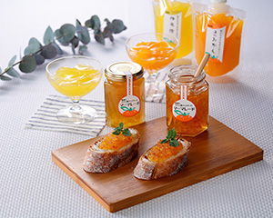 〔田那部青果〕ちゅうちゅうゼリーとマーマレード詰合せ