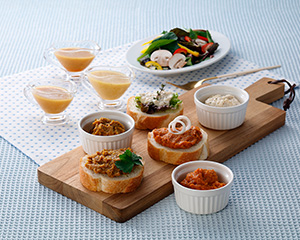 〔田畑商店〕梨＆らっきょうドレッシング、梨フルーツらっきょうディップ詰め合わせ　3個セット