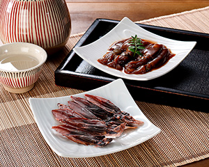 〔福丸ごーじょーもん〕ほたるいか沖漬け・素干し詰合せ