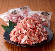 〔コワダヤ〕鹿児島産黒豚切り落とし