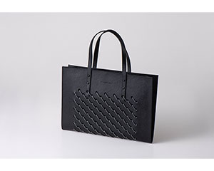 〔fence bag〕フェンスバッグ シルバー