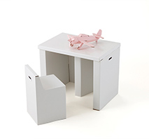 段ボール製デスクセット＆ドリームフライト