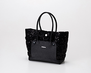 〔Brijean〕シャイニードットチュールバッグ