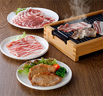 〔南州農場〕鹿児島黒豚焼肉・テキカツセット