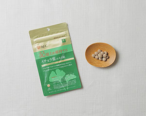 〔株式会社エーエフシー〕機能性表示食品 イチョウ葉エキス粒（60粒×6袋セット）