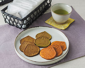 〔菓子屋藤ノ宮〕籠入り栗せん3種セット