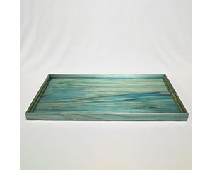 〔美種〕日本杉 染色トレー グリーン