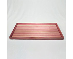 〔美種〕日本杉 染色トレー ワイン