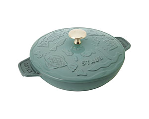〔ストウブ〕ホットプレート オーシャンラウンド 20cm ユーカリ