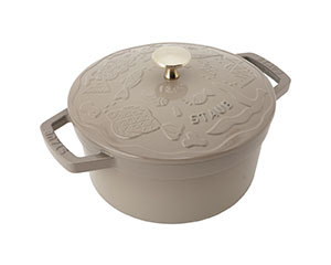 〔ストウブ〕ココットオーシャン ラウンド 20cm リネン