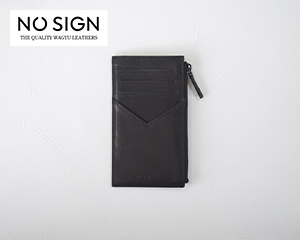 〔NO SIGN〕和牛レザー　フラグメントケース