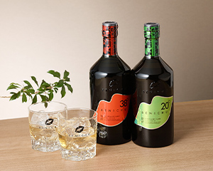 〔BENICHU〕梅酒2種・グラスセット