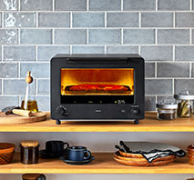 〔ツインバード〕匠ブランジェトースターPLUS　ブラック