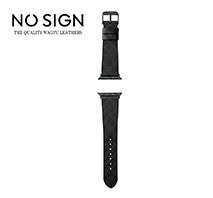 〔NO SIGN〕ノーサイン 和牛レザー アップルウォッチバンドエンボスタイプLサイズ