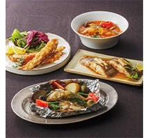 〔三陸宮古鰈屋〇栄（サンリクミヤコカレイヤマルエイ）〕かれい料理ミールキット4種詰合